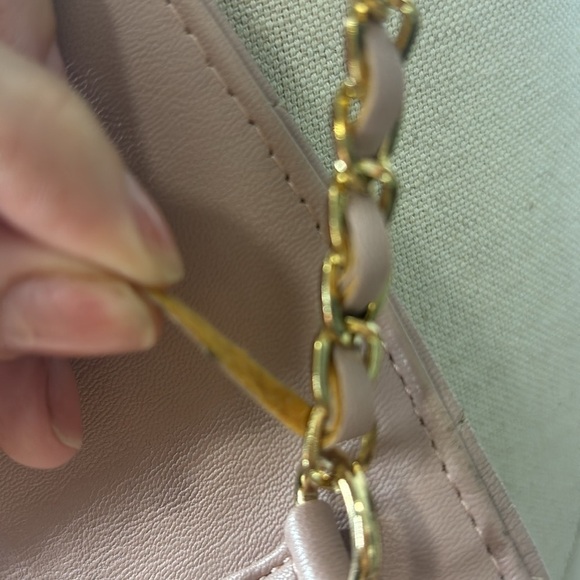 Bebe Zaza beige flap small crossbody purse - Picture 8 of 9